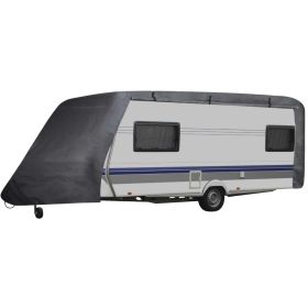 vidaXL Caravan Cover Gray M