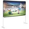 Projector Screen with Stand 100 Inch 16:9 HD 4K Projection with Carrying Bag Home Theater Theater