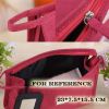 Zipper Travel Makeup Case Cosmetic Bag Cosmetic Pouch Portable Simple Makeup Bag