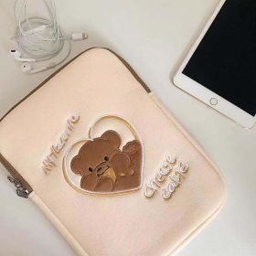 Cute Laptop Sleeves Carring Case 11 12 13 14 15 15.6 Inch Computer Bags for Macbook Ipad 9.7 10.2 10.9 Inch ASUS Laptop Sleeves (Color: L, size: 15 15.6 inch)