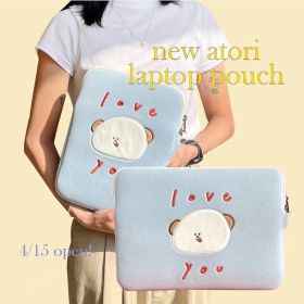 Cute Laptop Sleeves Carring Case 11 12 13 14 15 15.6 Inch Computer Bags for Macbook Ipad 9.7 10.2 10.9 Inch ASUS Laptop Sleeves (Color: 4, size: 15 15.6 inch)