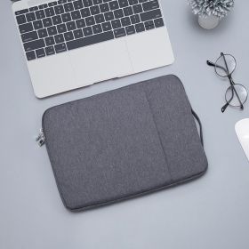 Laptop Bag for Macbook Air m2 Case 12 13.3 14 15 Inner Bladder For Macbook Pro Air M1 Lenovo Dell HP Huawei Xiaomi Denim Bag (Color: Dark Grey, size: 11inch 12inch)