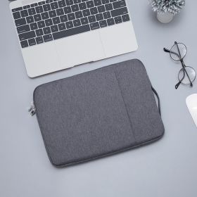 Laptop Bag for Macbook Air m2 Case 12 13.3 14 15 Inner Bladder For Macbook Pro Air M1 Lenovo Dell HP Huawei Xiaomi Denim Bag (Color: Dark Grey, size: 13inch 13.3inch)