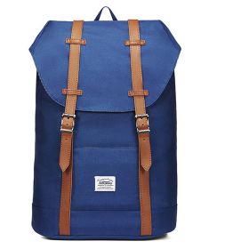 Travel Laptop Backpack (Color: Blue)