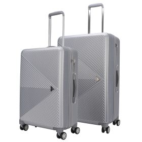 Felicity Luggage Set Extra Large and Large - 2 pieces (Material: Polycarbonate, Color: Silver)