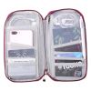 Travel Passport Wallet 12Cells Ticket ID Credit Card Holder Water Repellent Documents Phone Organizer