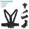 Outdoor Hiking Chest Harness Body Strap Mount Accessories Side Pouch Storage Bag