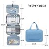 Travel Toiletry Bags with Hanging Hook Waterproof Makeup Cosmetics Bag Orgaziners