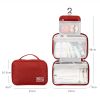 Travel Toiletry Bags Large Makeup Cosmetic Case Organizer with Hanging Hook